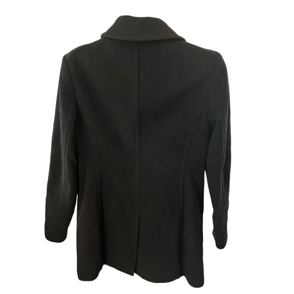 Marvin Richards wool cashmere blend coat sz M